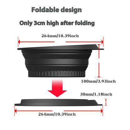 Ice Face Therapy Bowl - Collapsible silicone For Skin Tightening & Glow
